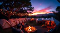 camping amenities and activities
