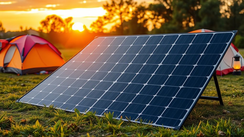 camping festival solar panel considerations