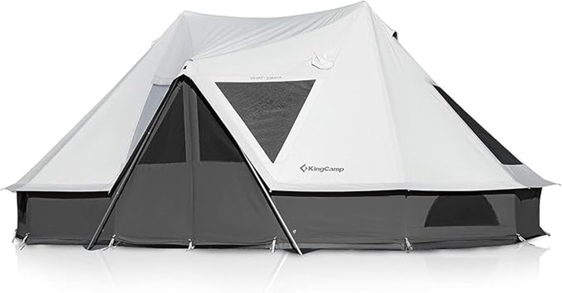canvas bell yurt tents