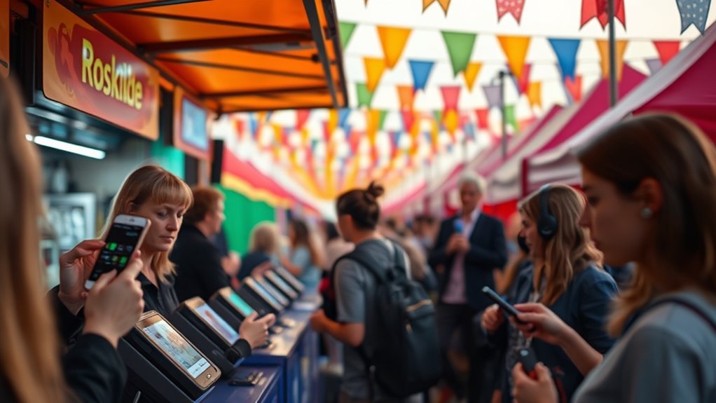cashless festival payment system