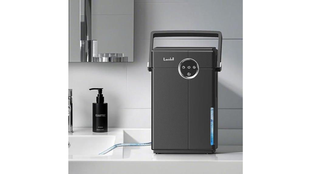compact dehumidifier with hose