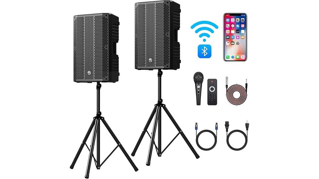complete dj speaker set