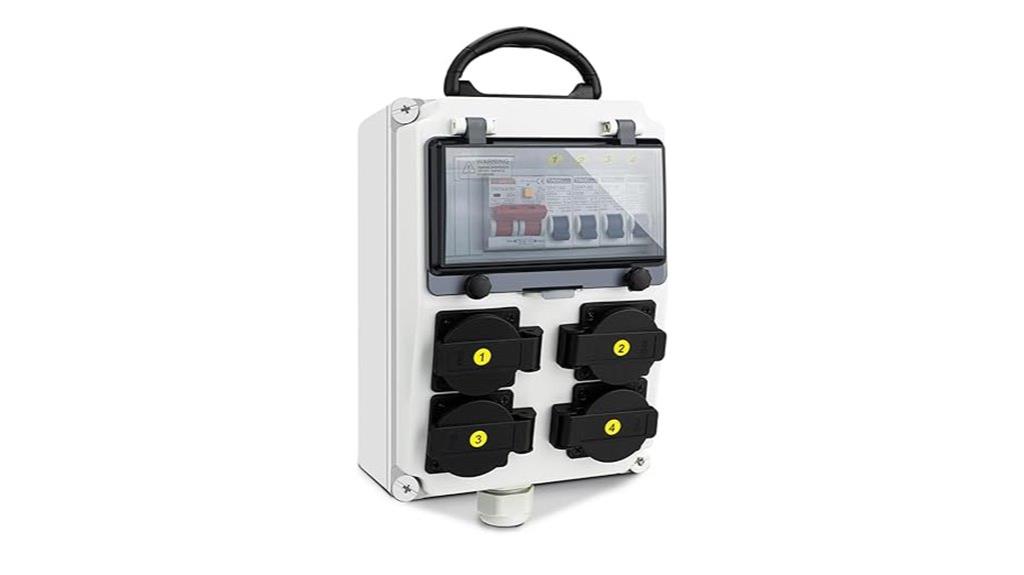 construction site power box