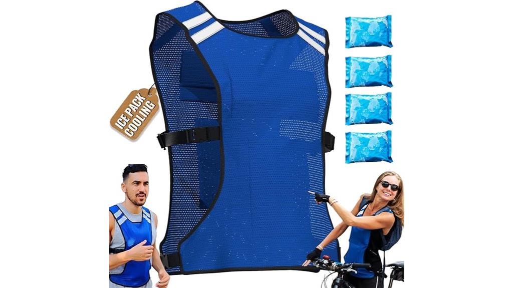 cooling vest with ice packs