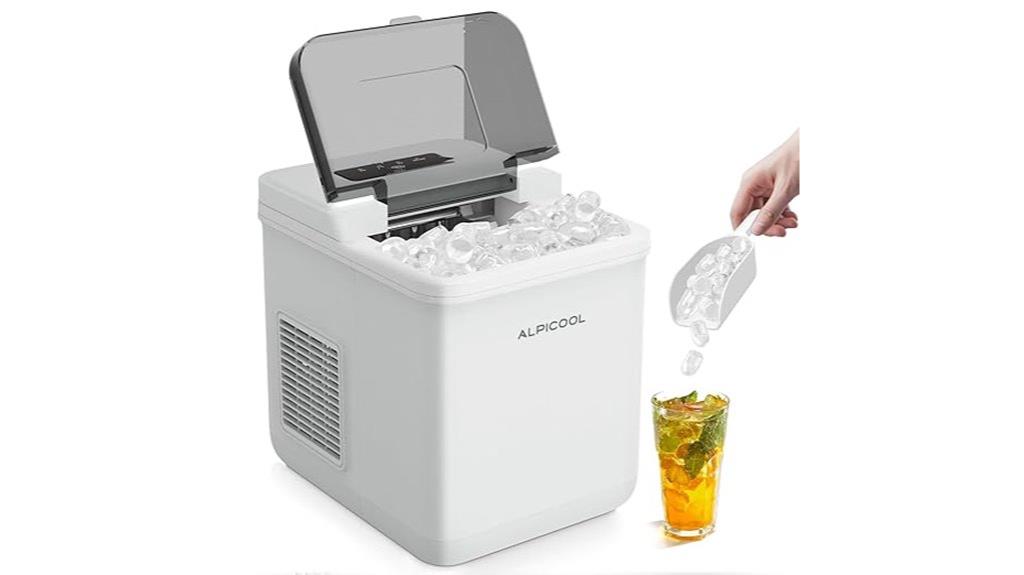 countertop ice maker set