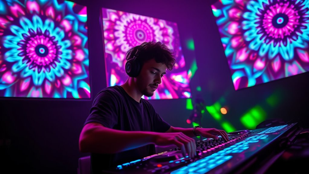 create immersive visual experiences