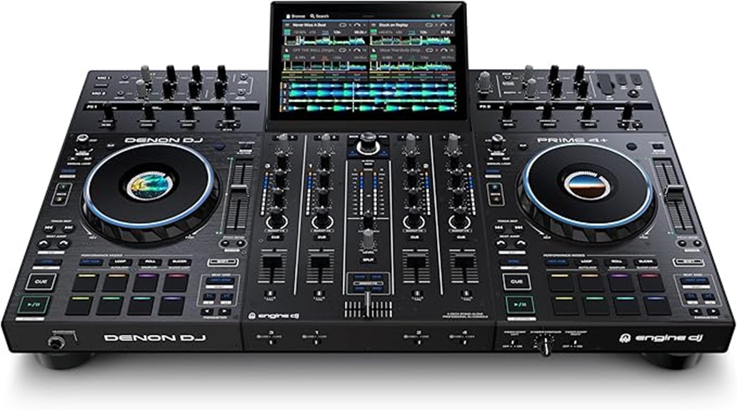 denon prime 4 dj controller