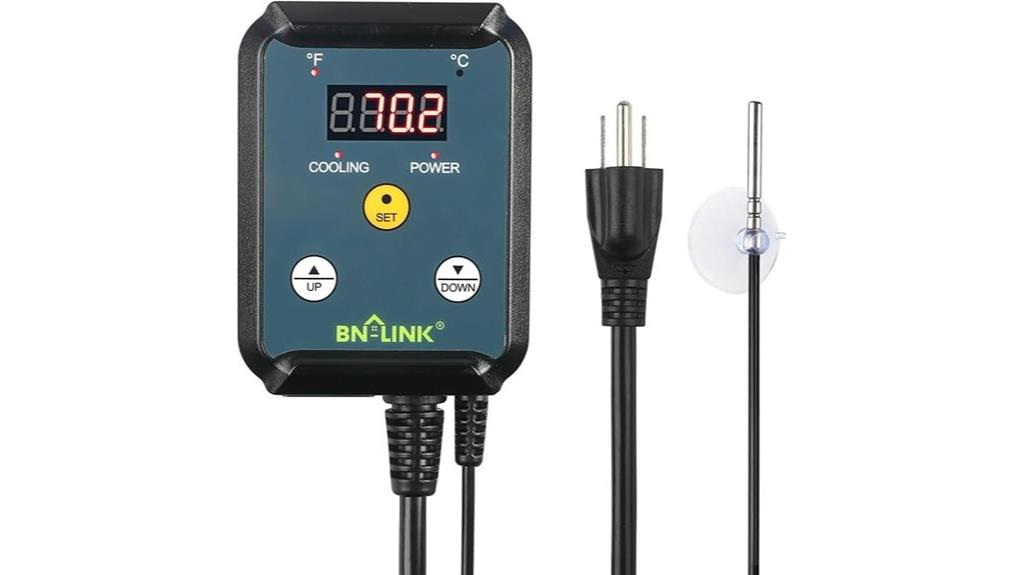 digital fan temperature controller