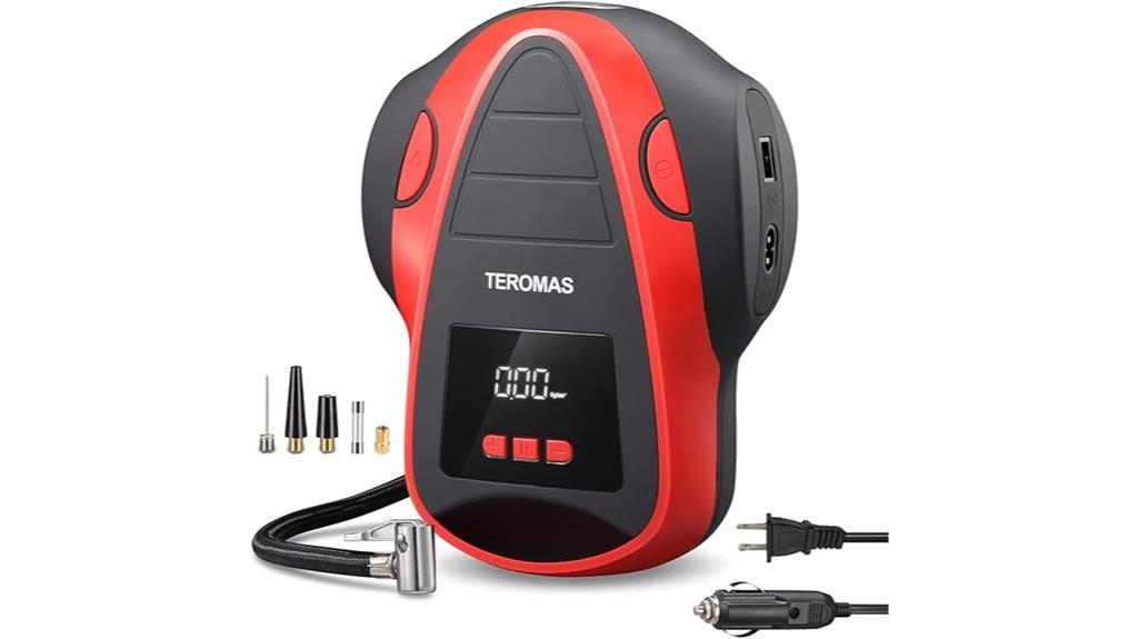 digital tire pressure pump
