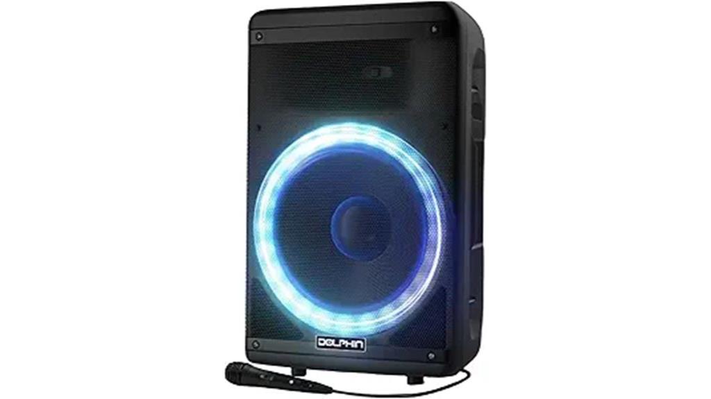 dolphin boxparty bluetooth lights