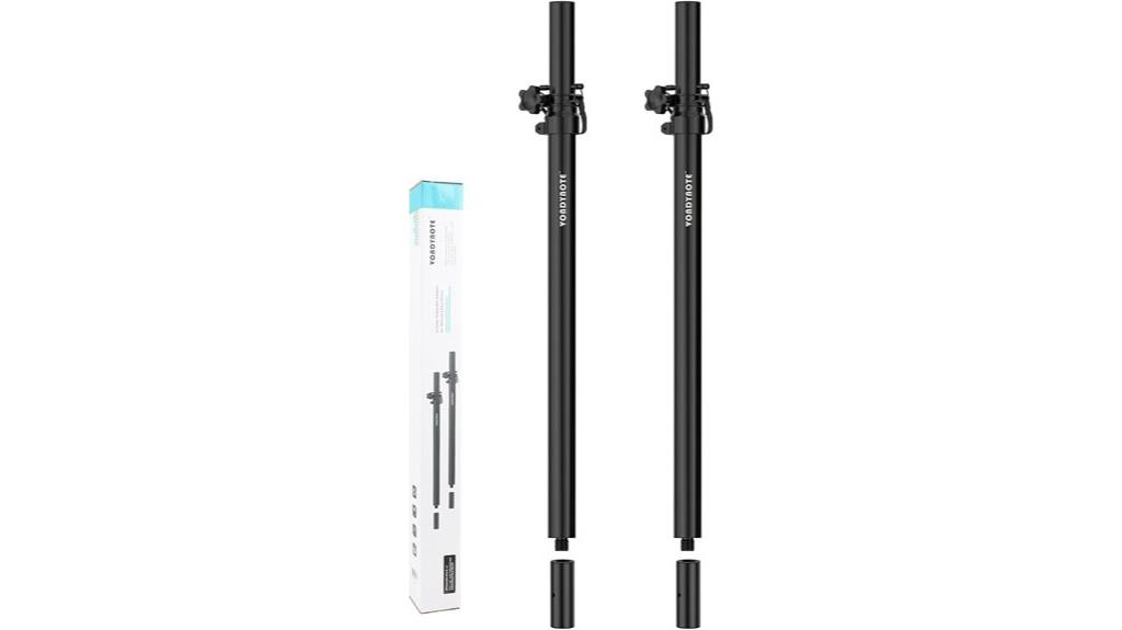 dual adjustable speaker mounts