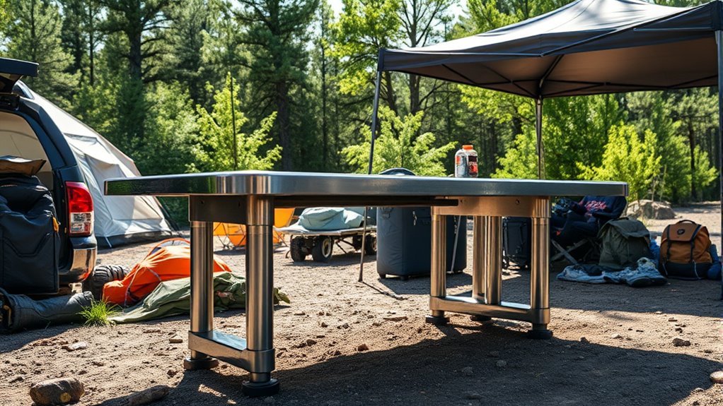 durable portable stable space efficient