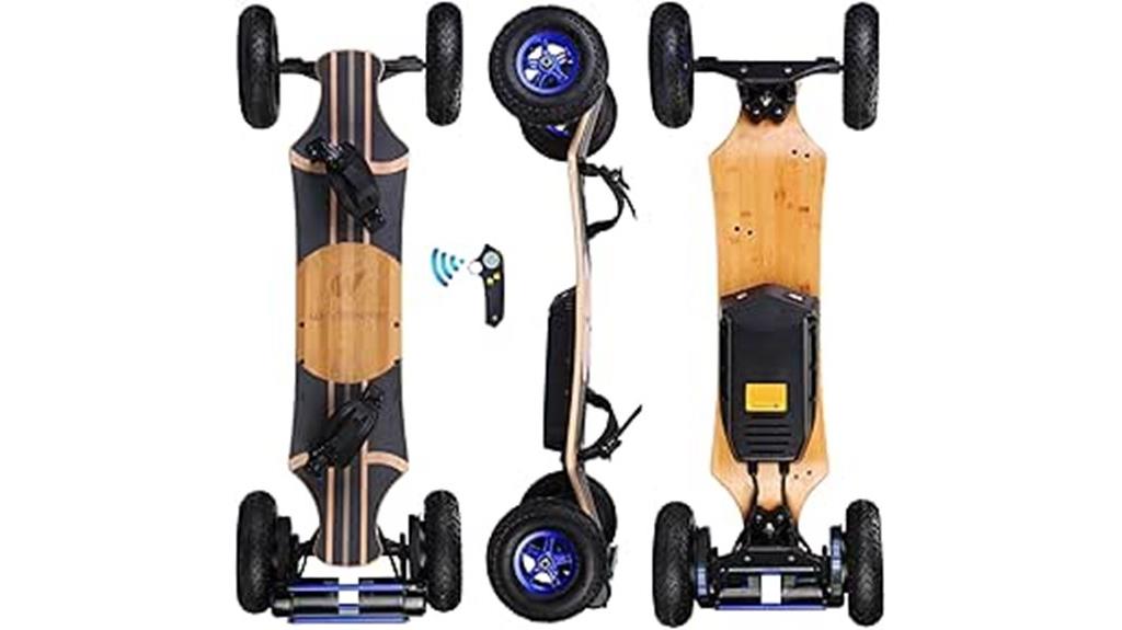 electric skateboard with remote