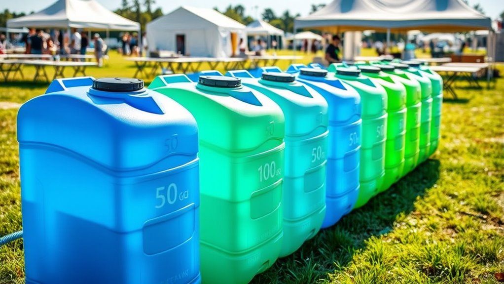 event water bladder considerations