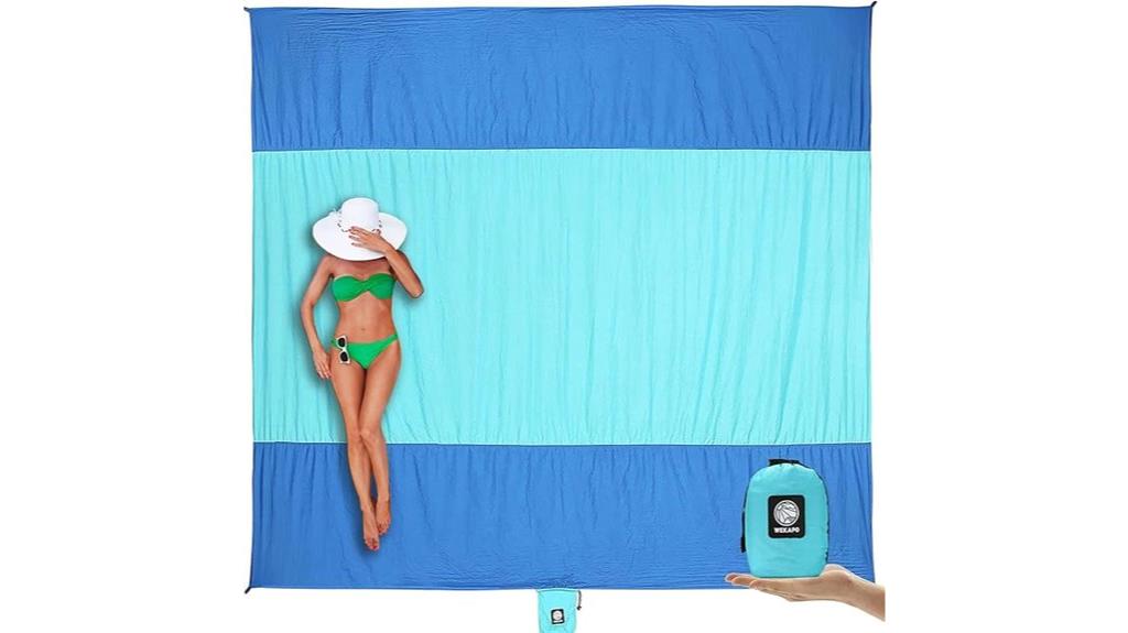 extra large beach sandproof
