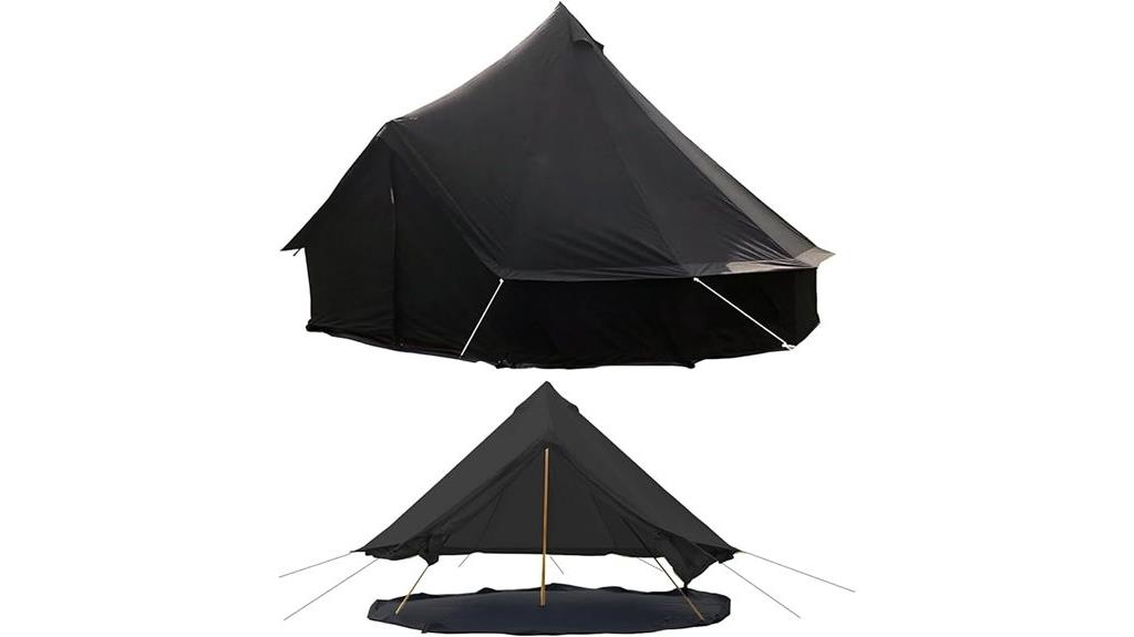 family cotton canvas tent