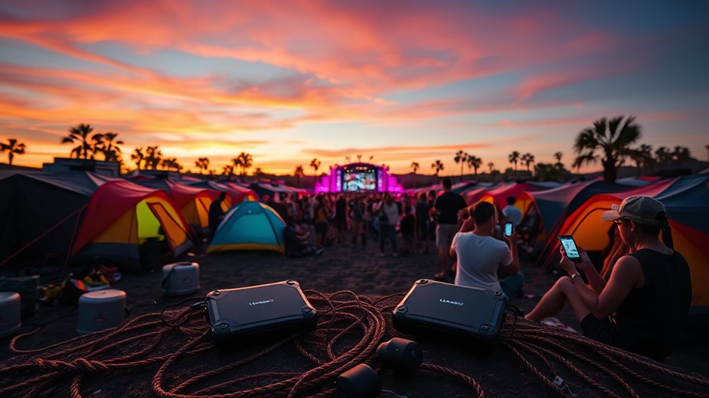 festival camping connectivity essentials