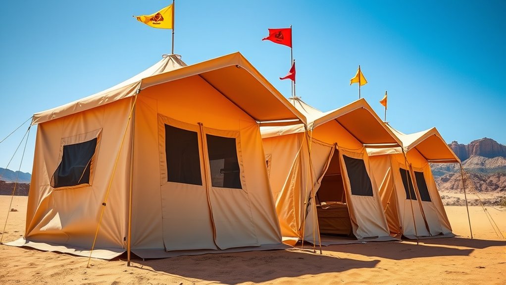 festival tent weather considerations