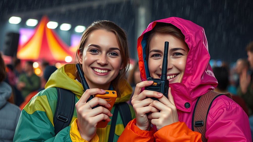 festival walkie talkie essentials