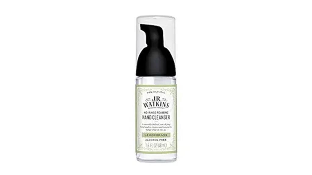 foaming hand cleanser