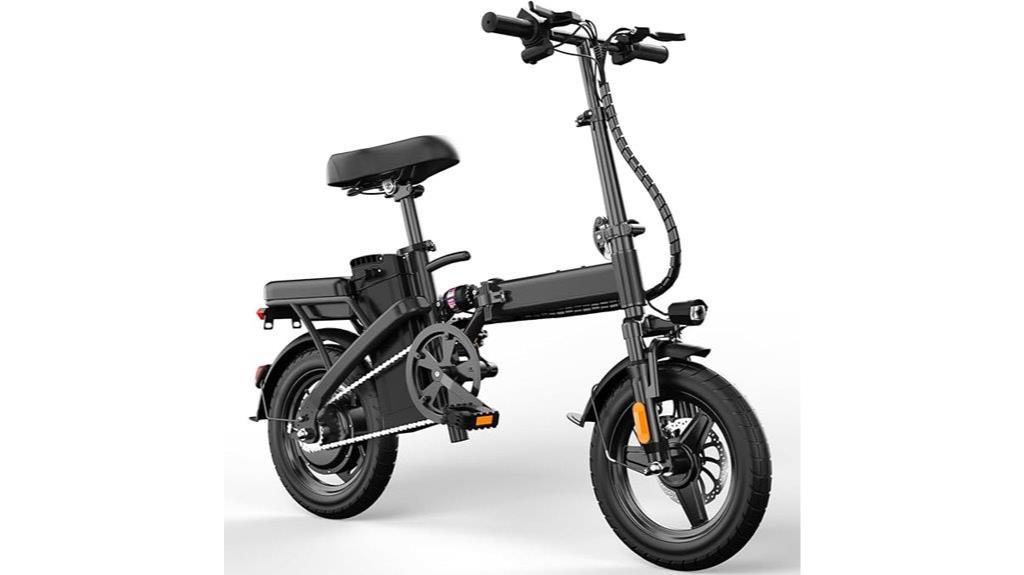 foldable 14 500w electric bike