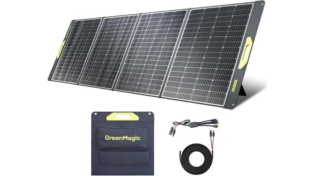 foldable 400w solar panel