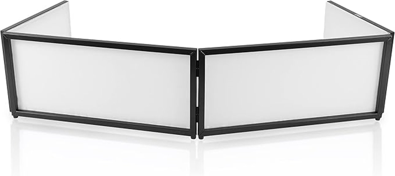 foldable dj booth cover