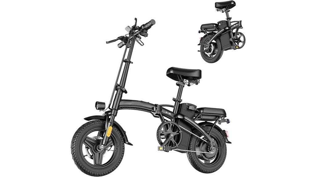 foldable electric bike with motor