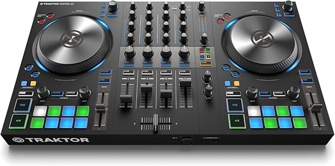 four channel dj controller