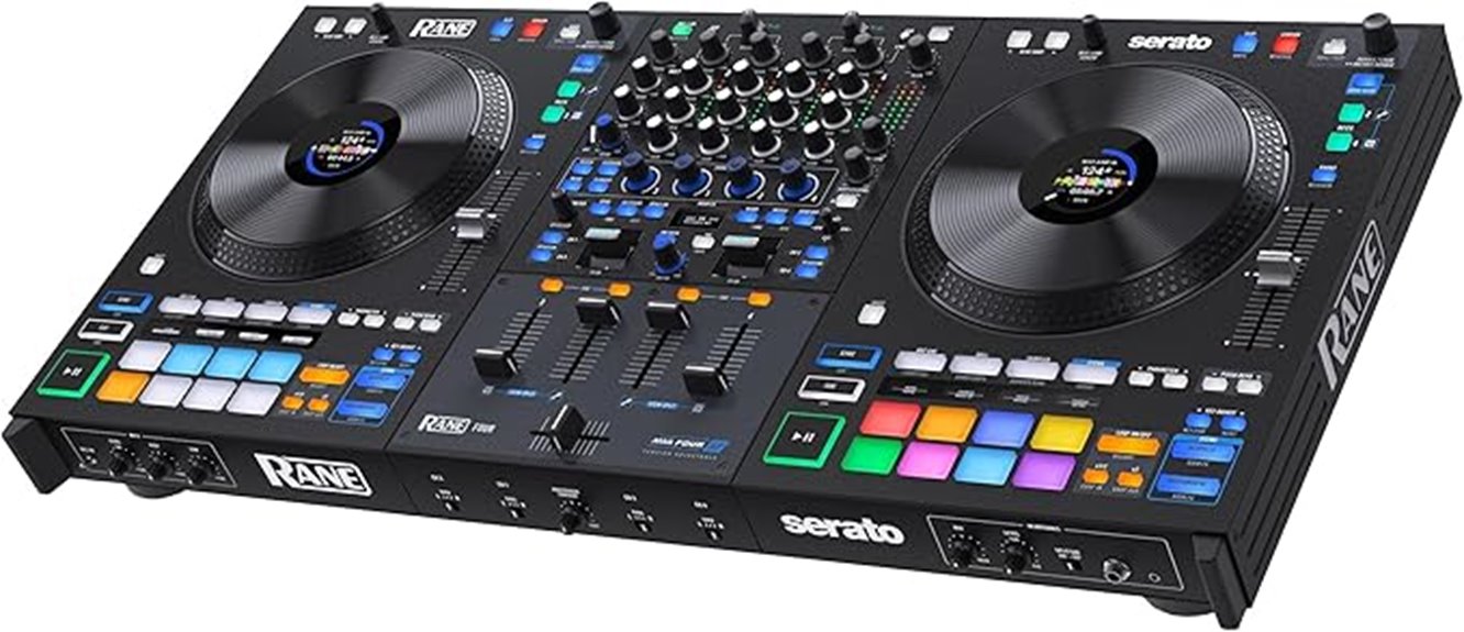 four channel dj controller