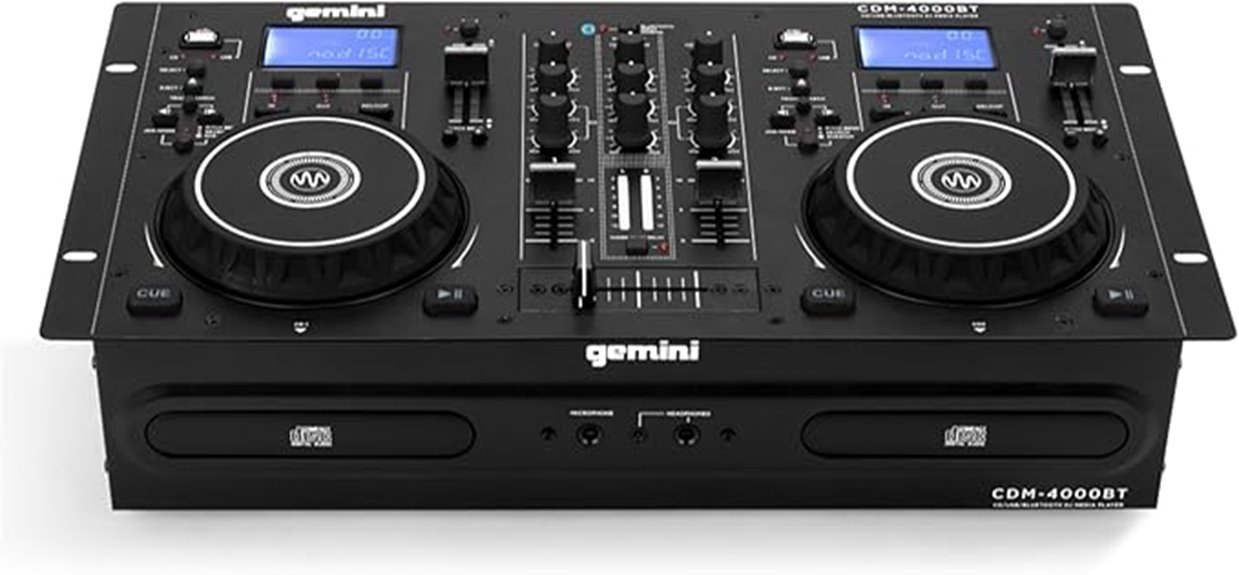 gemini cd player mixer