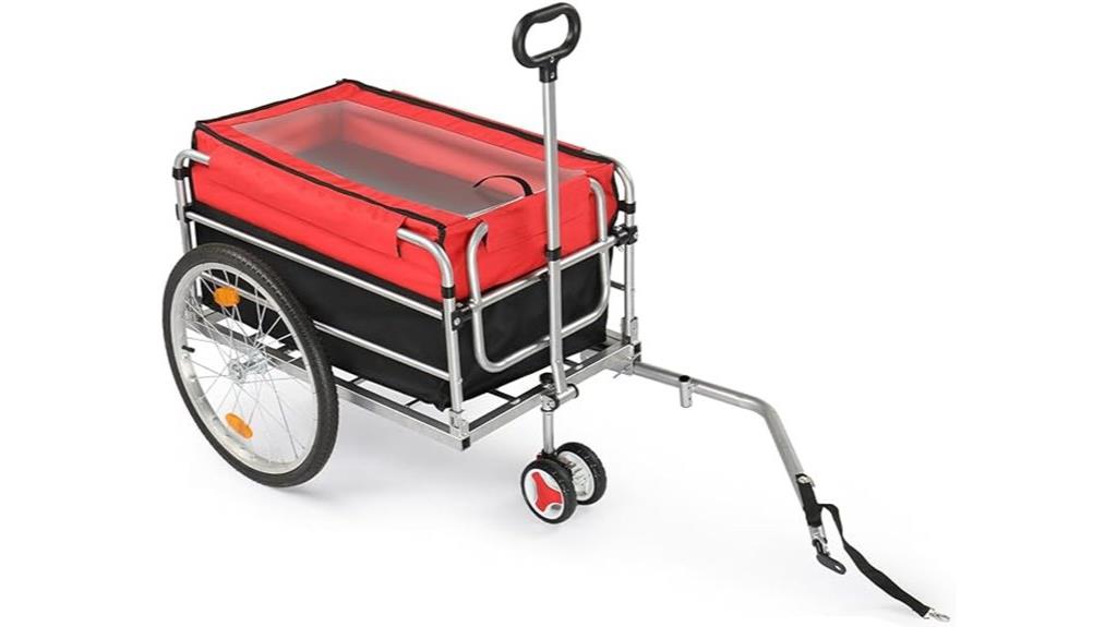 heavy duty bicycle cargo trailer