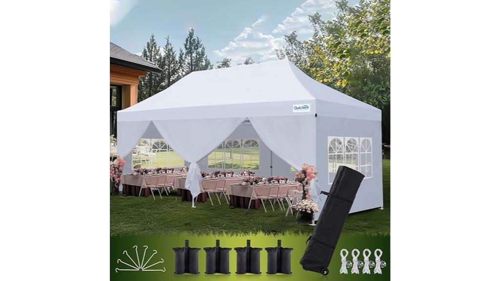 heavy duty canopy tent