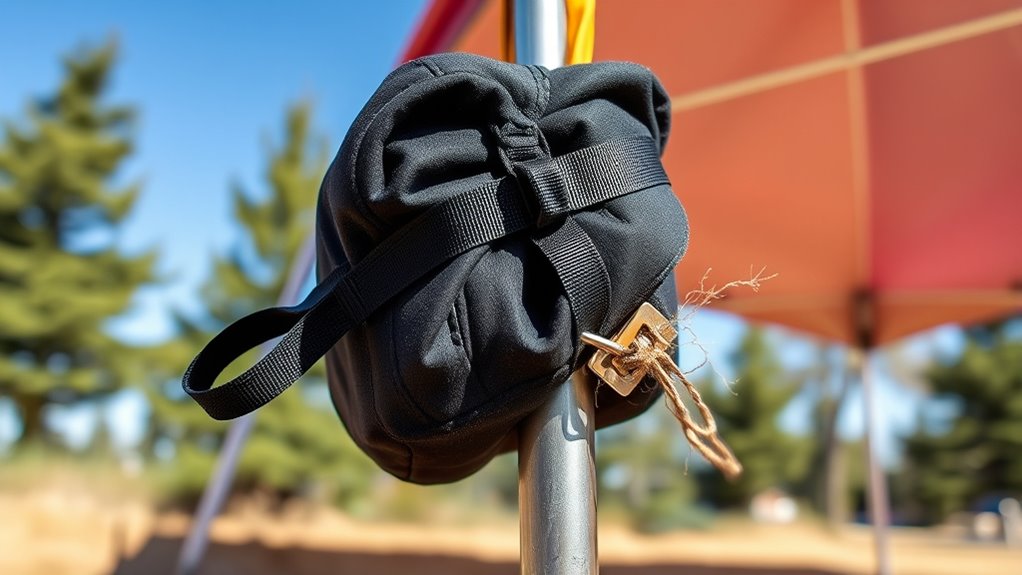 heavy duty canopy weight bags