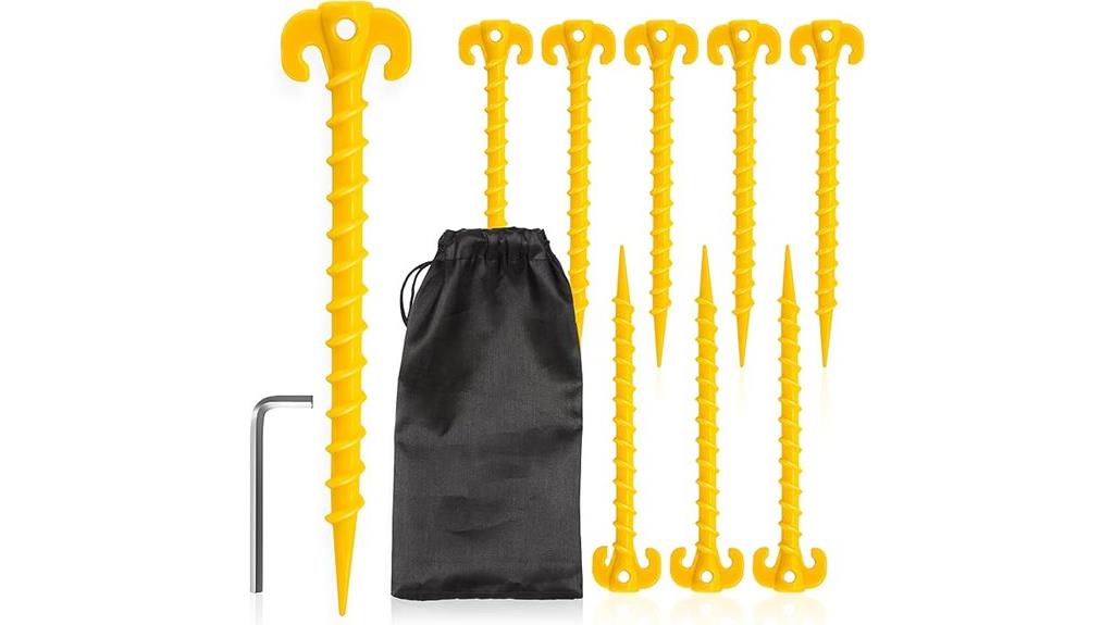 heavy duty outdoor tent stakes