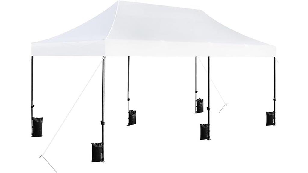 heavy duty pop up tent