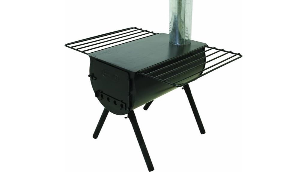heavy duty wall tent heating