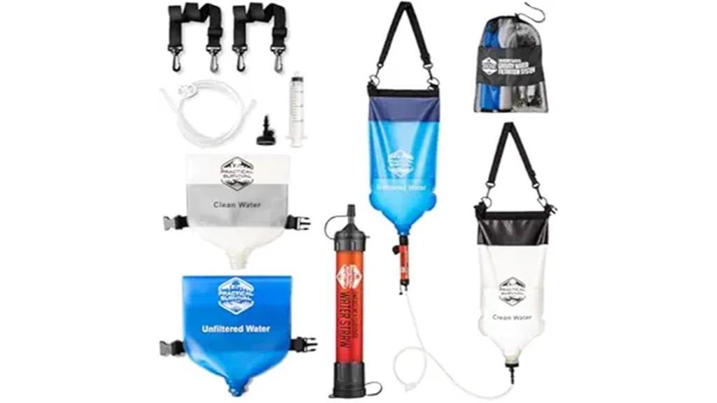 high capacity gravity filter bags