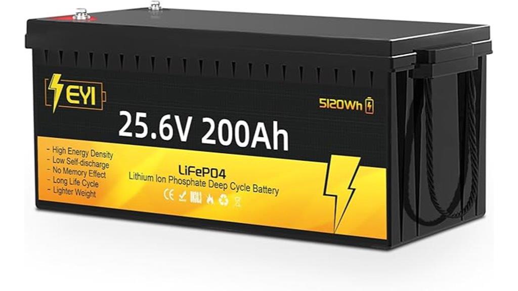 high capacity lithium battery