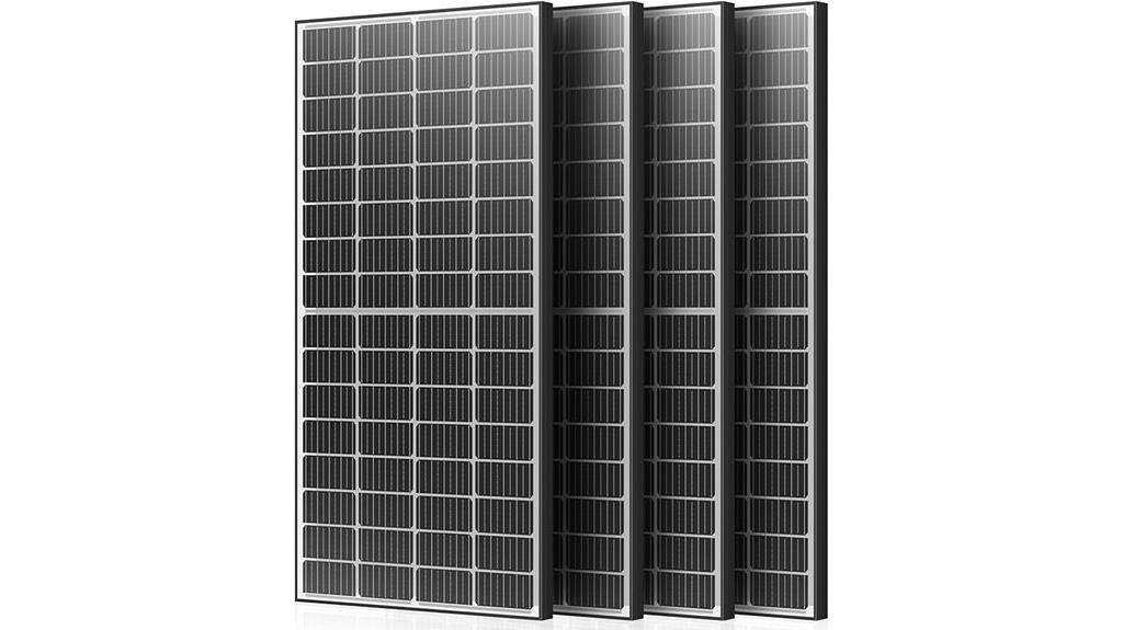 high power bifacial panel