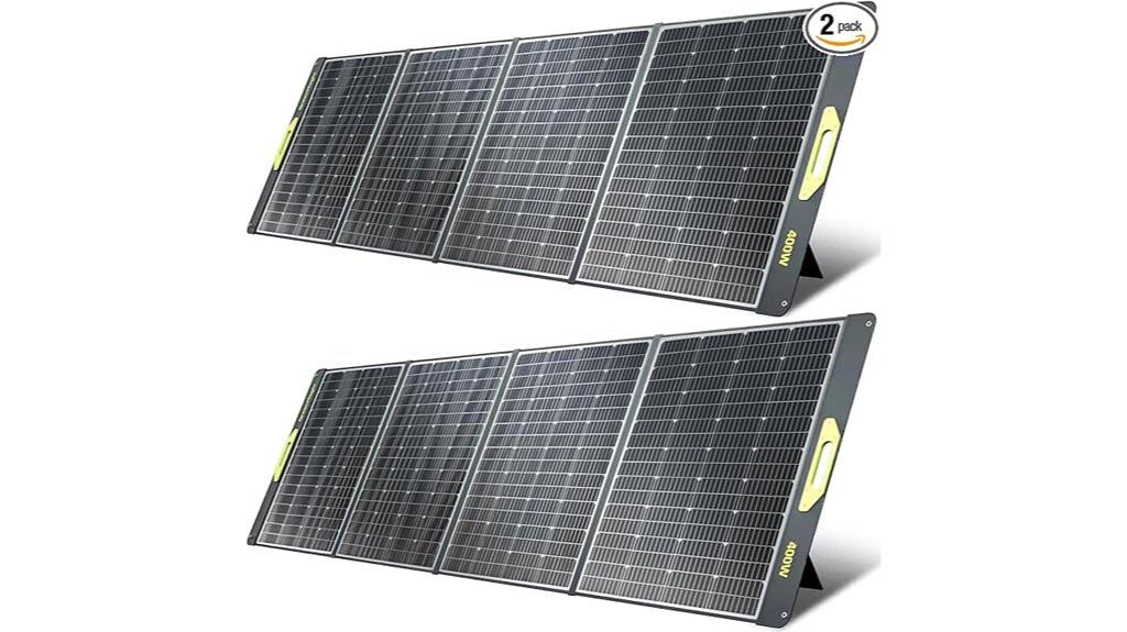 high power foldable solar panels