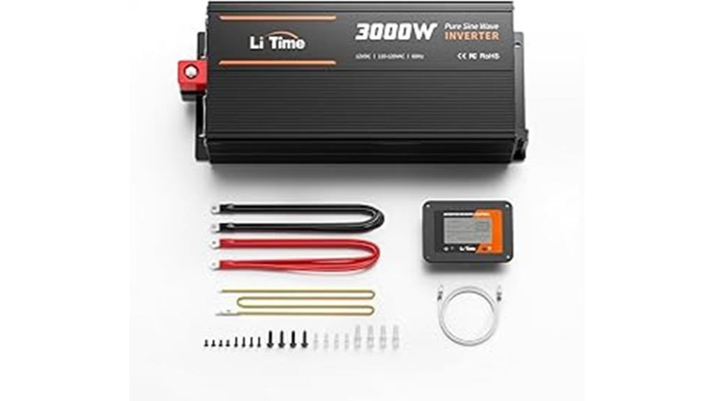 high power inverter remote