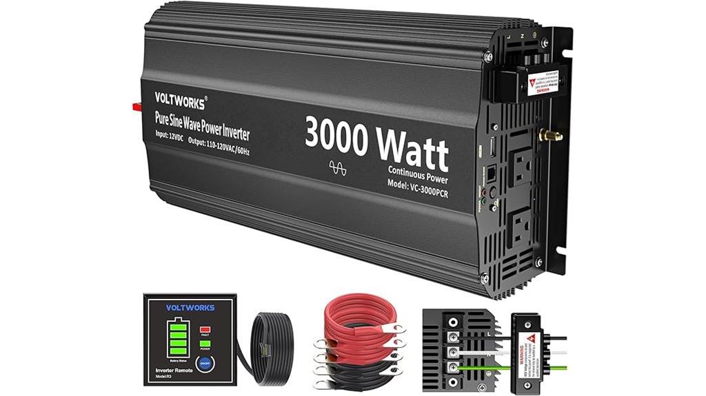 high power pure sine wave