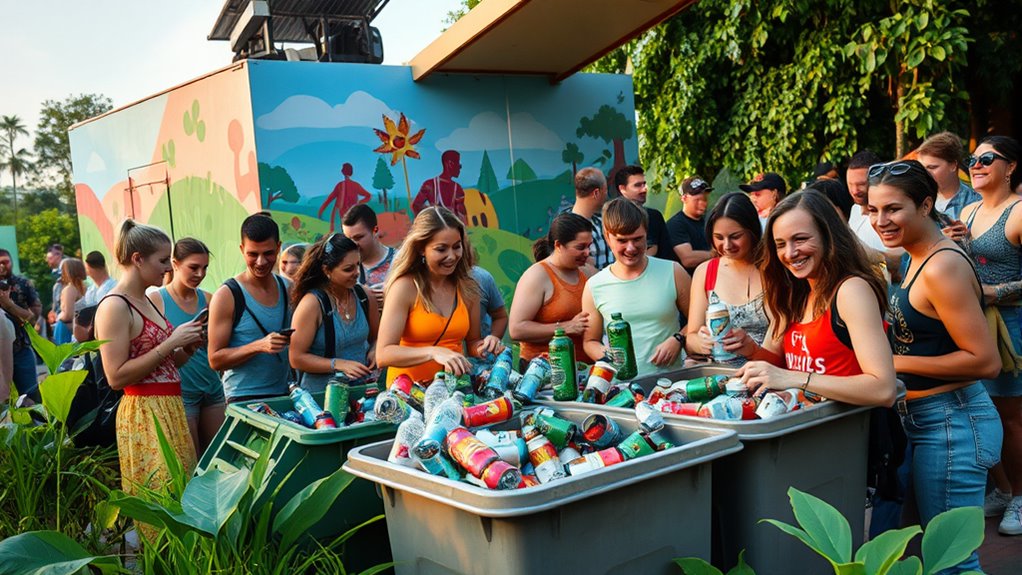 implement sustainable festival habits