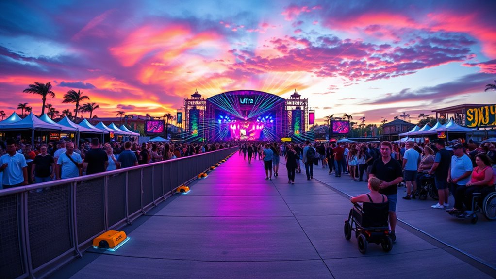 inclusive festival accessibility features