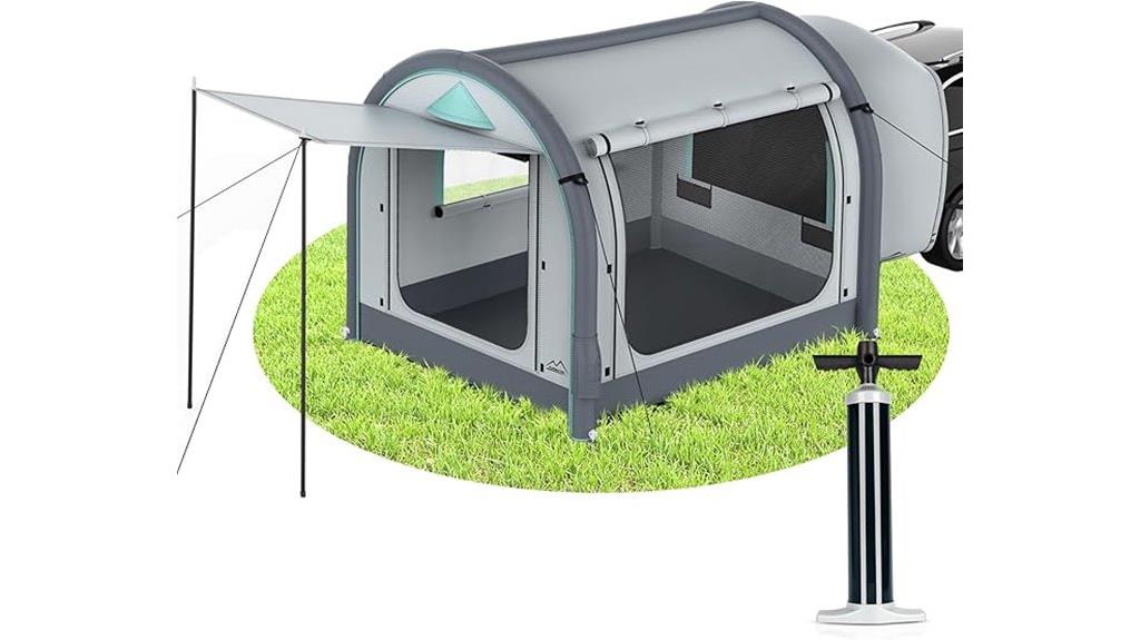inflatable suv camping tent