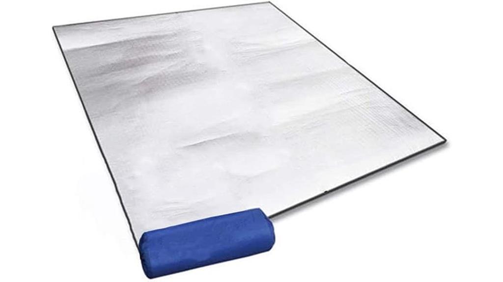 insulated camping foam sleeping pad