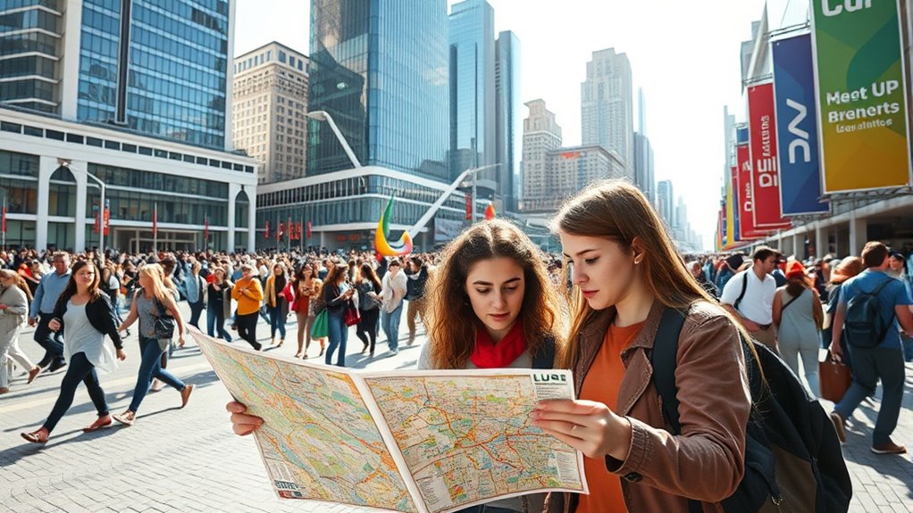 landmark and meet up strategies