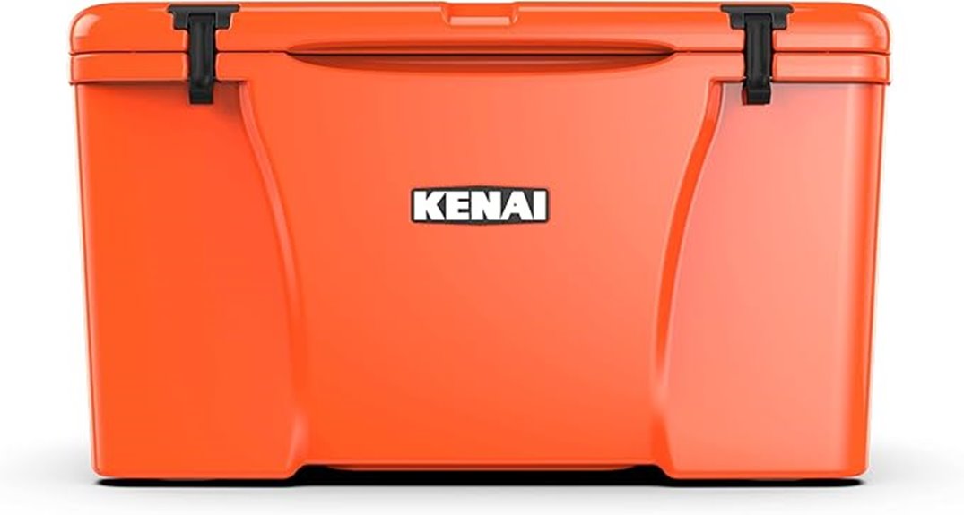 large 65 quart insulated cooler