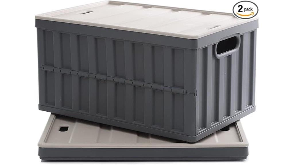 large collapsible storage bins